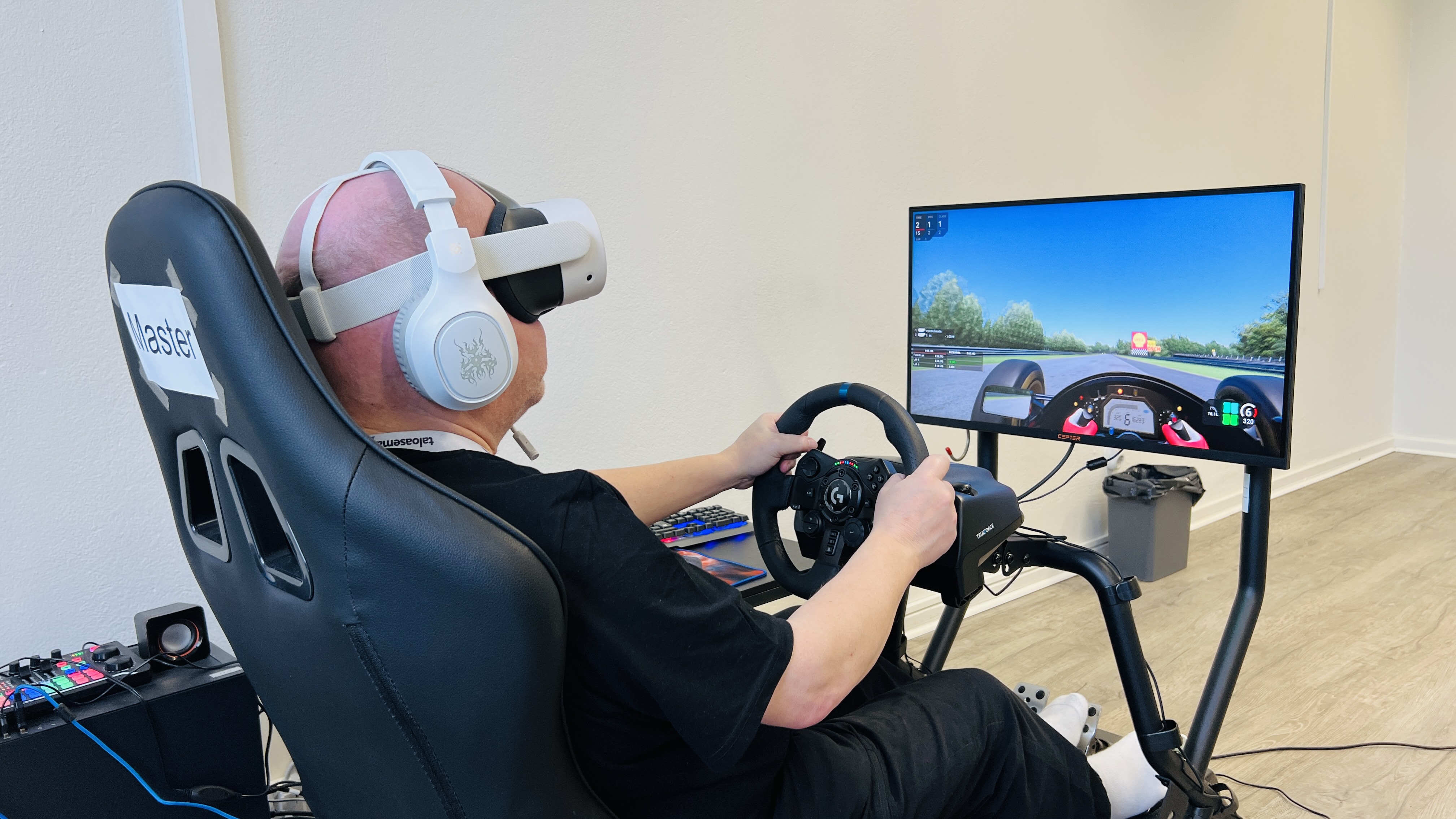 Sim-racing setup